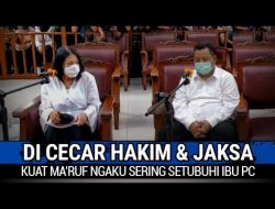 Berita Terkini ~ Di Cecar Hakim & Jaksa, Kuat Maruf Ngaku Sering Setubuhi ibu PC