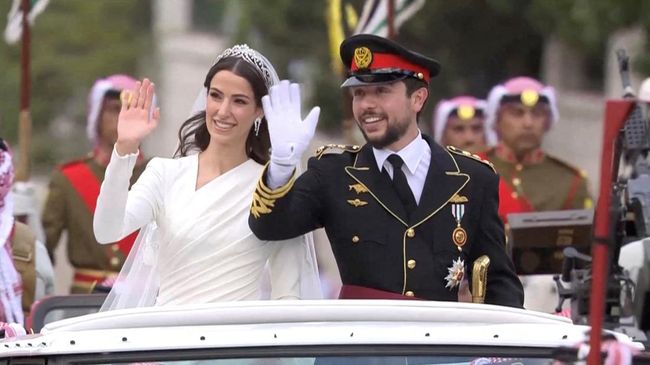 Potret Kemegahan Pernikahan Pangeran Jordan