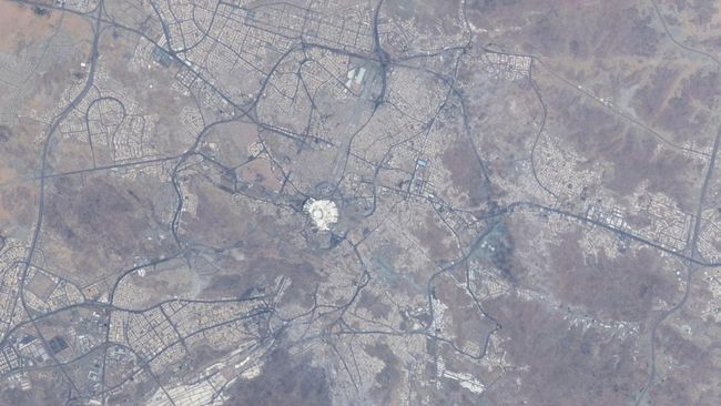 Foto Haji dari Antariksa, Astronaut Pesan Ini ke Warga Bumi