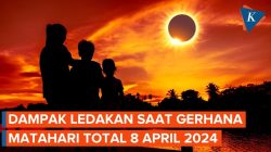 Dampak Ledakan Solar Saat Gerhana Matahari Total 8 April 2024 Bagi Bumi